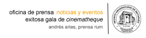 Exitosa gala de Cinematheque