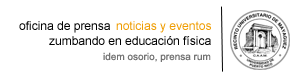 Zumbando en educación física