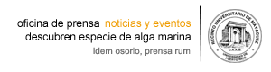 Descubren nueva especie de alga marina
