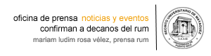 Confirman a decanos del RUM