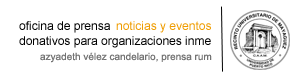 Donativos para organizaciones estudiantiles de INME