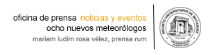 Ocho nuevos meteorólogos