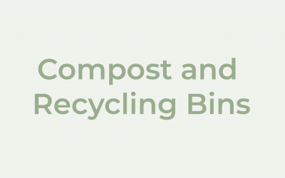 Compost and Recycling Bins