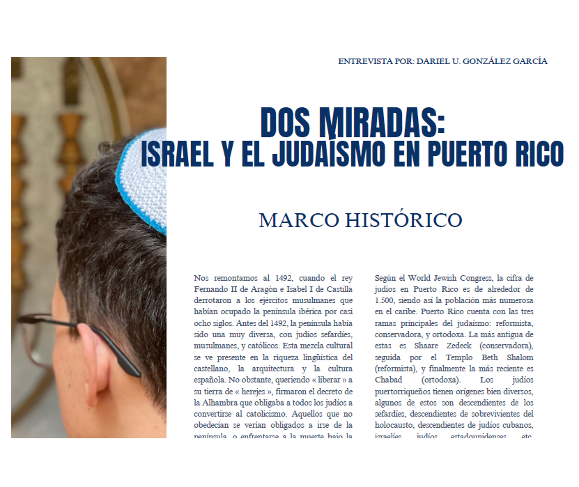 Dariel U. González García (אוריאל בן אברהם) publica 