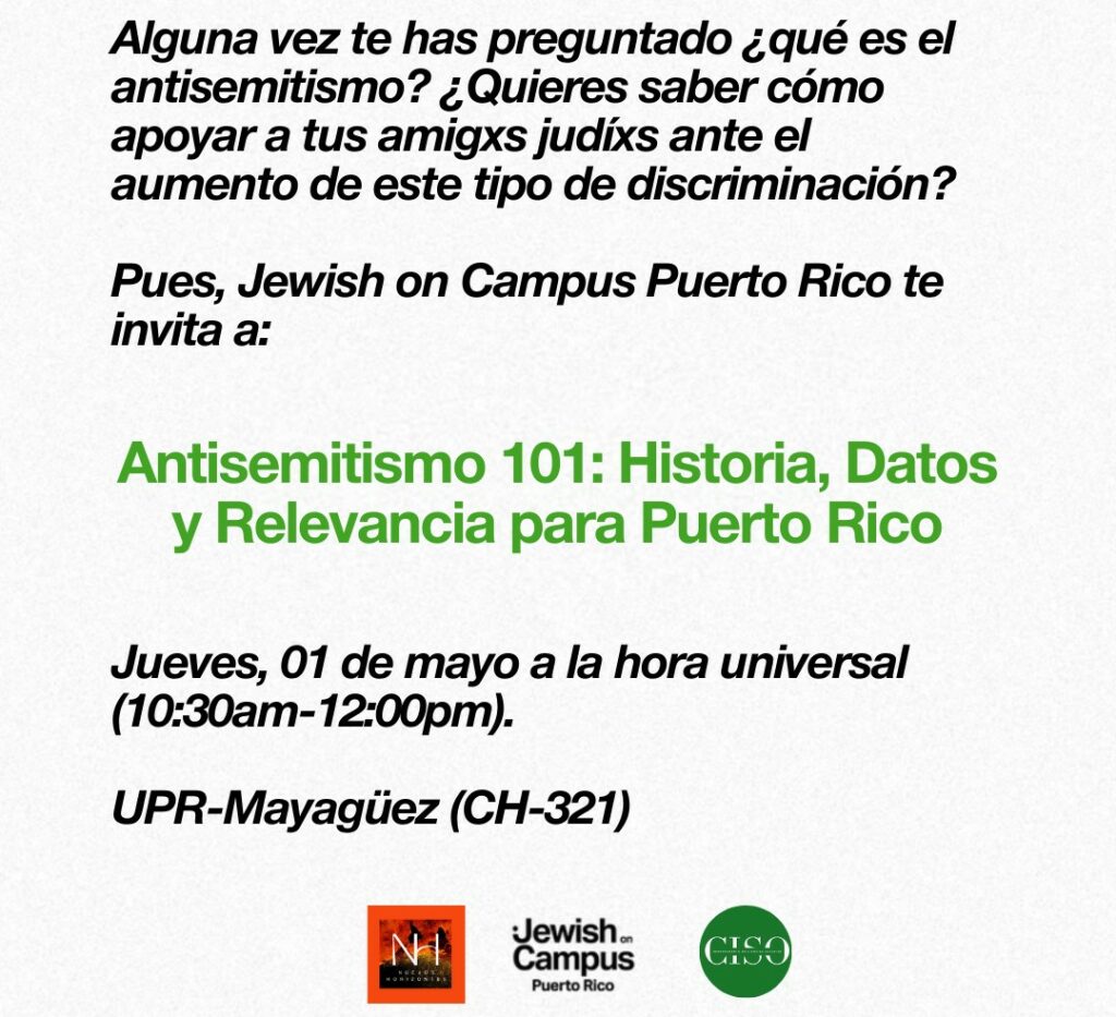 Antisemitismo 101: Historia, Datos y Relevancia para Puerto Rico