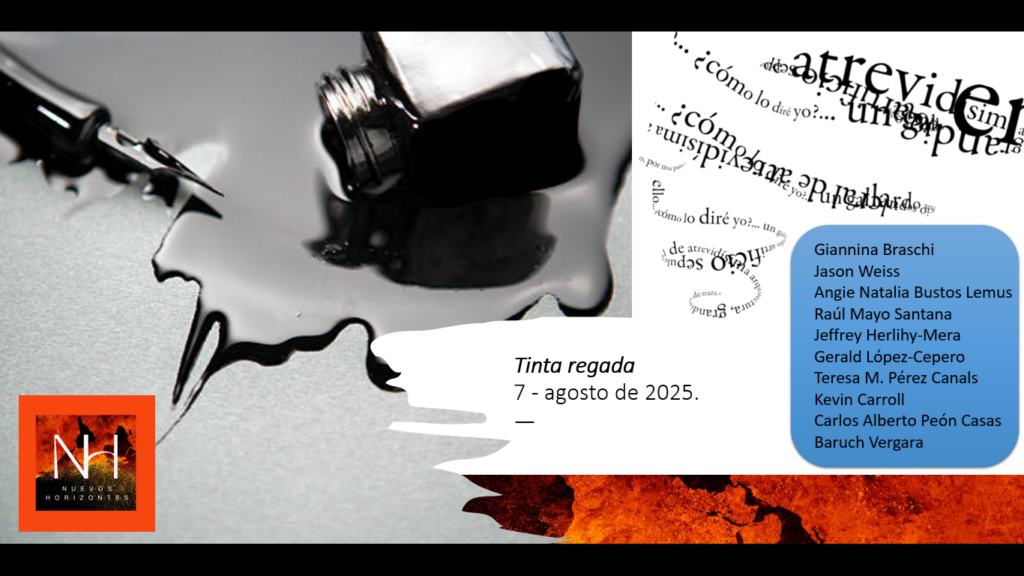 1 de agosto de 2025, Tinta regada, 7