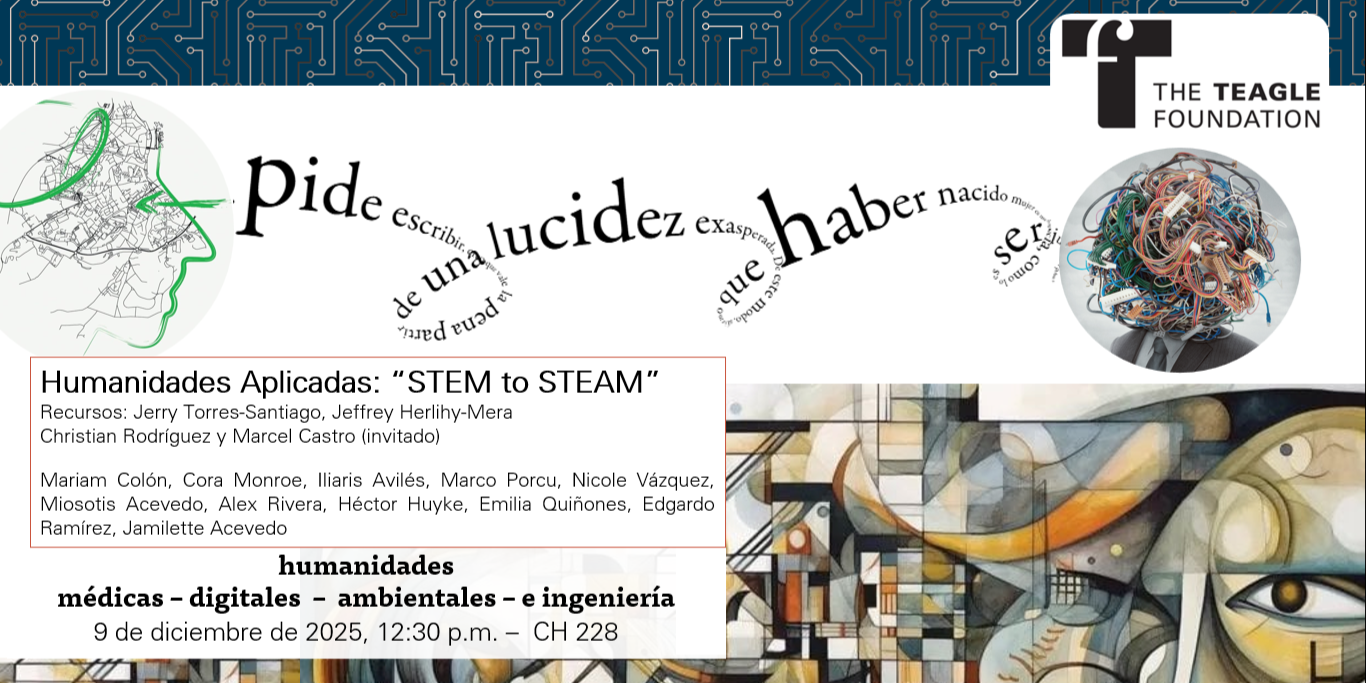 Humanidades Aplicadas 9 de dic afiche