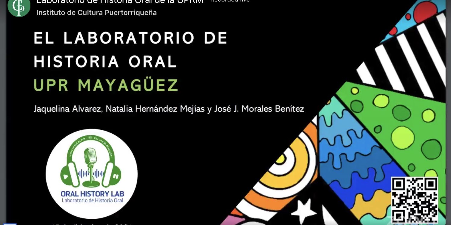 OHL@UPRM presents in the Coloqueo podcast OHL@UPRM presents in the Coloqueo podcast