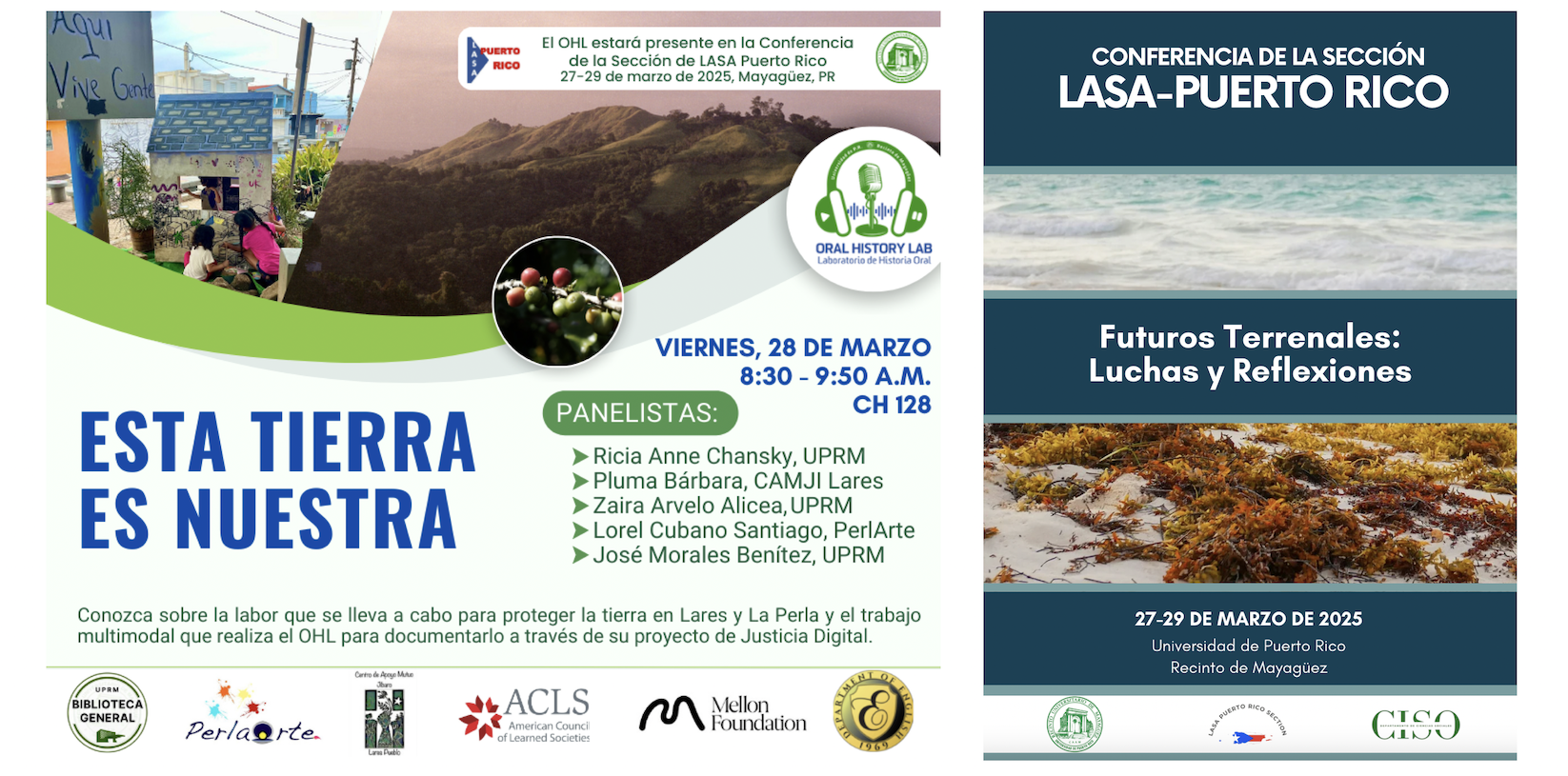 Esta Tierra es Nuestra: Presentación del Panel (LASA)
