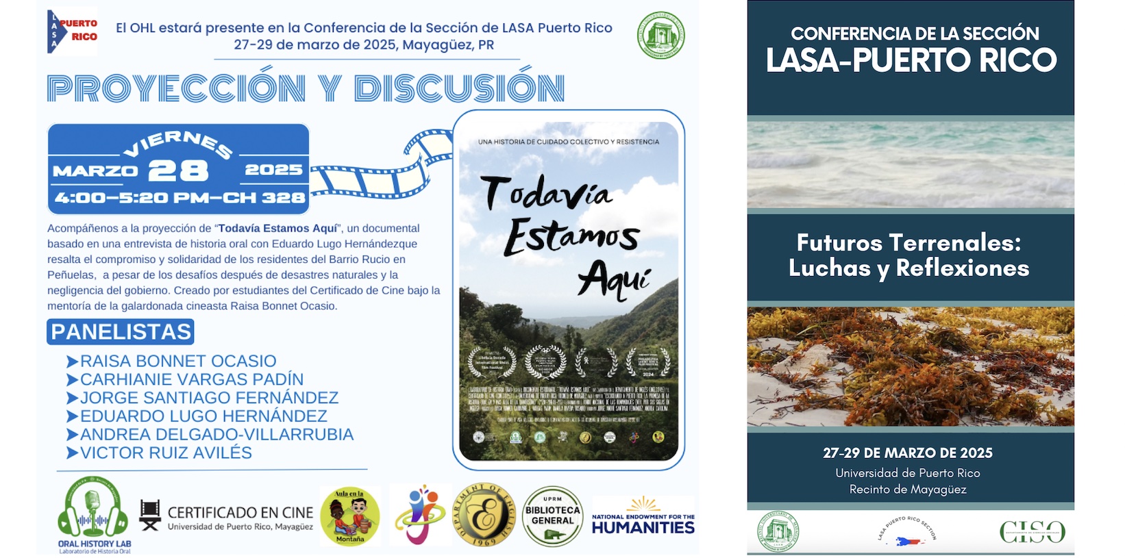 Todavía Estamos Aquí: Proyección y Discusión (LASA)