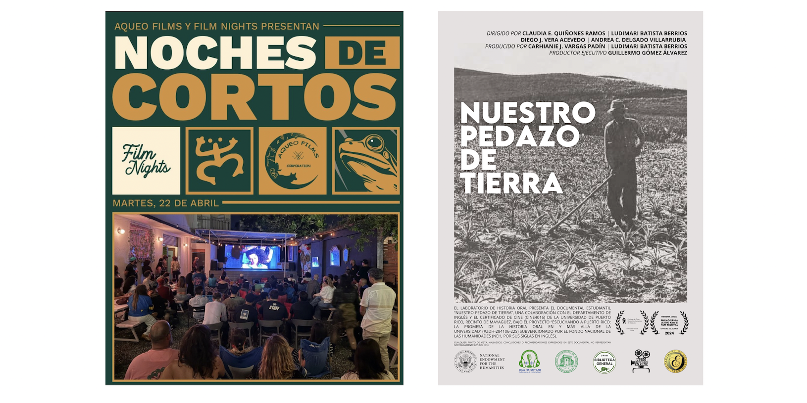 Nuestro Pedazo de Tierra at Film Nights PR