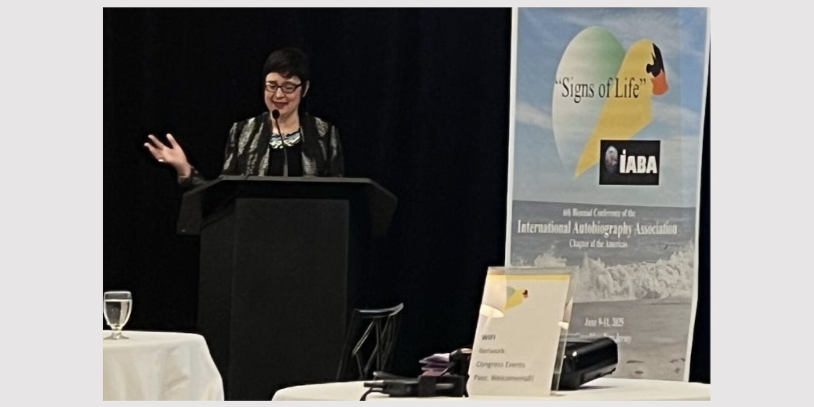 Ricia Chansky at the 2025 IABAA Conference Ricia Chansky at the 2025 IABAA Conference