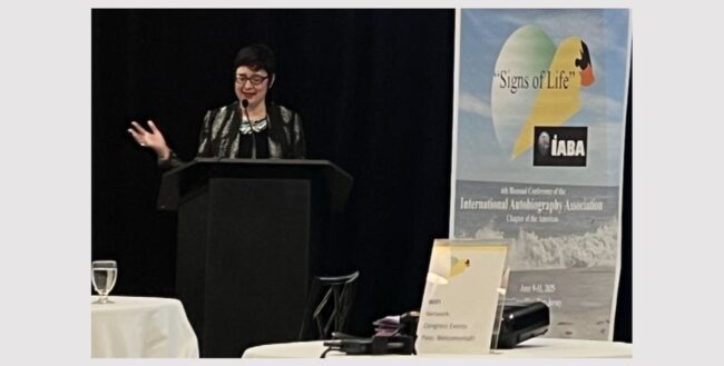 Ricia Chansky at the 2025 IABAA Conference