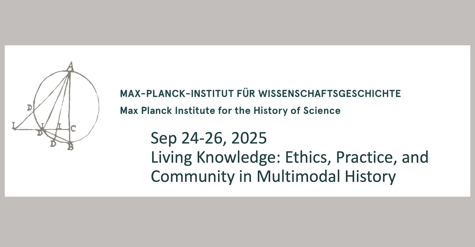 Max Planck Institute for the History of Science Max Planck Institute for the History of Science