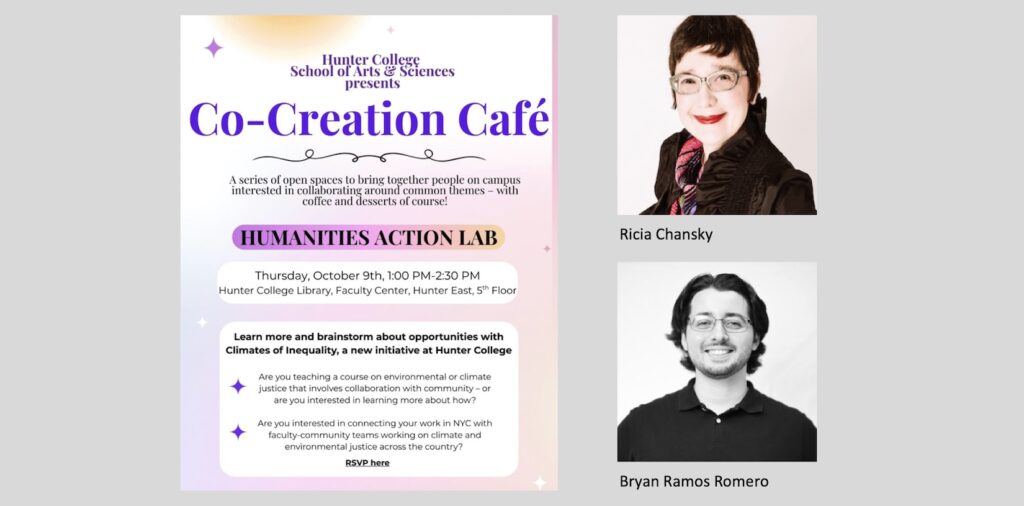 Humanities Action Lab Co-Creation Cafe