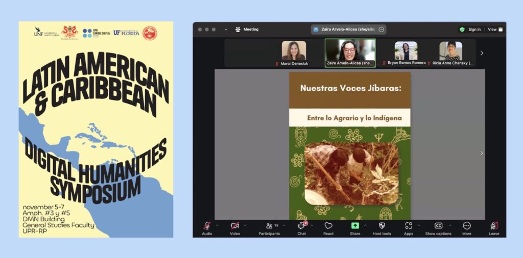 Finding Stories: OHL online presentation at the Latin America & Caribbean Digital Humanities Symposium