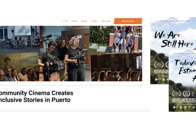 The OHL featured in an article about community cinema