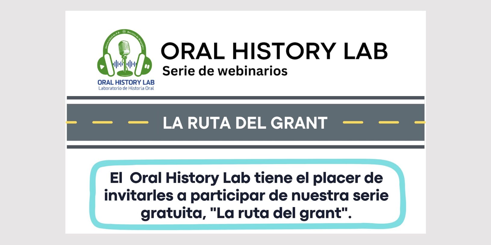 Ruta del grant webinar