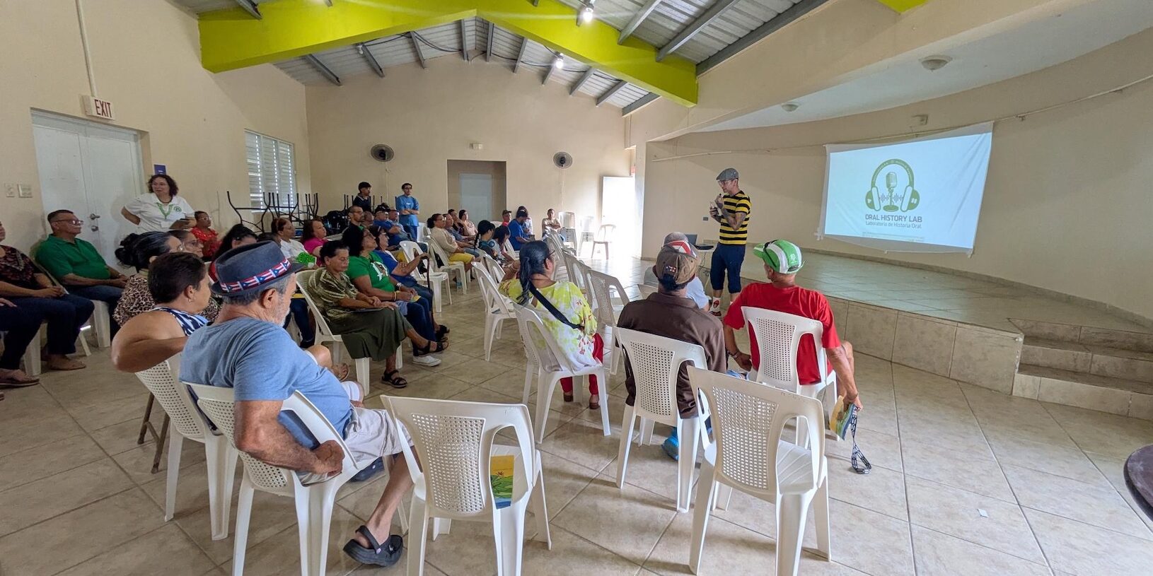 Screening of Rubias, canto de luz