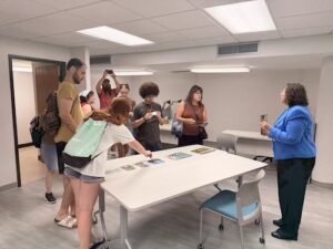 ISU visit to the lab