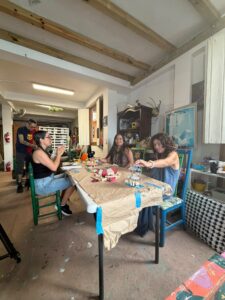 Meeting for documentary on land rights