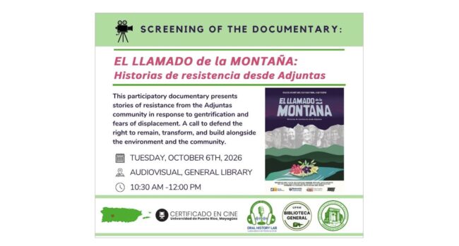 El llamado de la montaña: Historias de resistencia desde Adjuntas