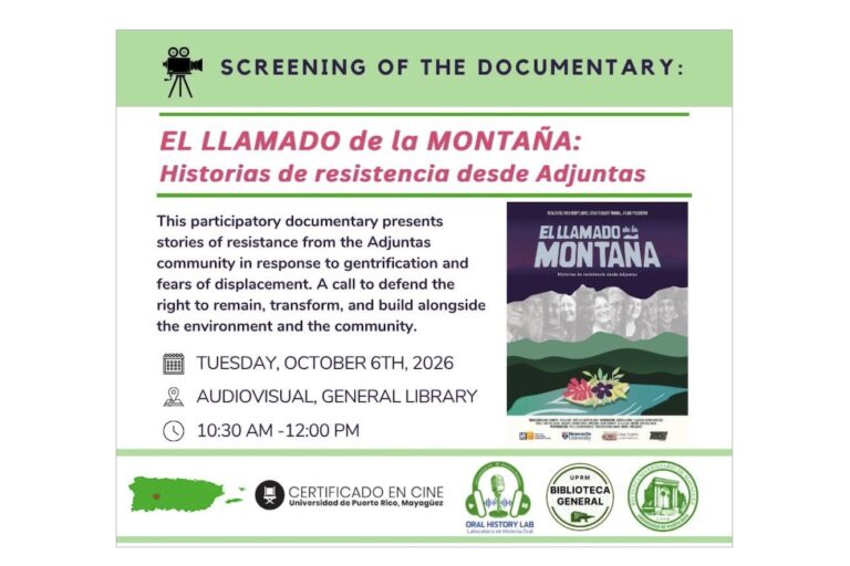 El llamado de la montaña: Historias de resistencia desde Adjuntas El llamado de la montaña: Historias de resistencia desde Adjuntas
