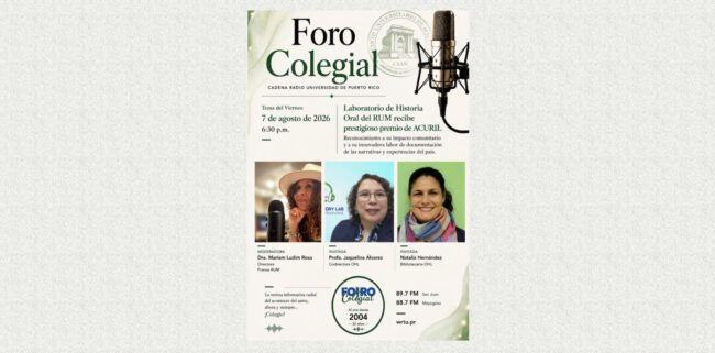 Foro Colegial interview Foro Colegial interview