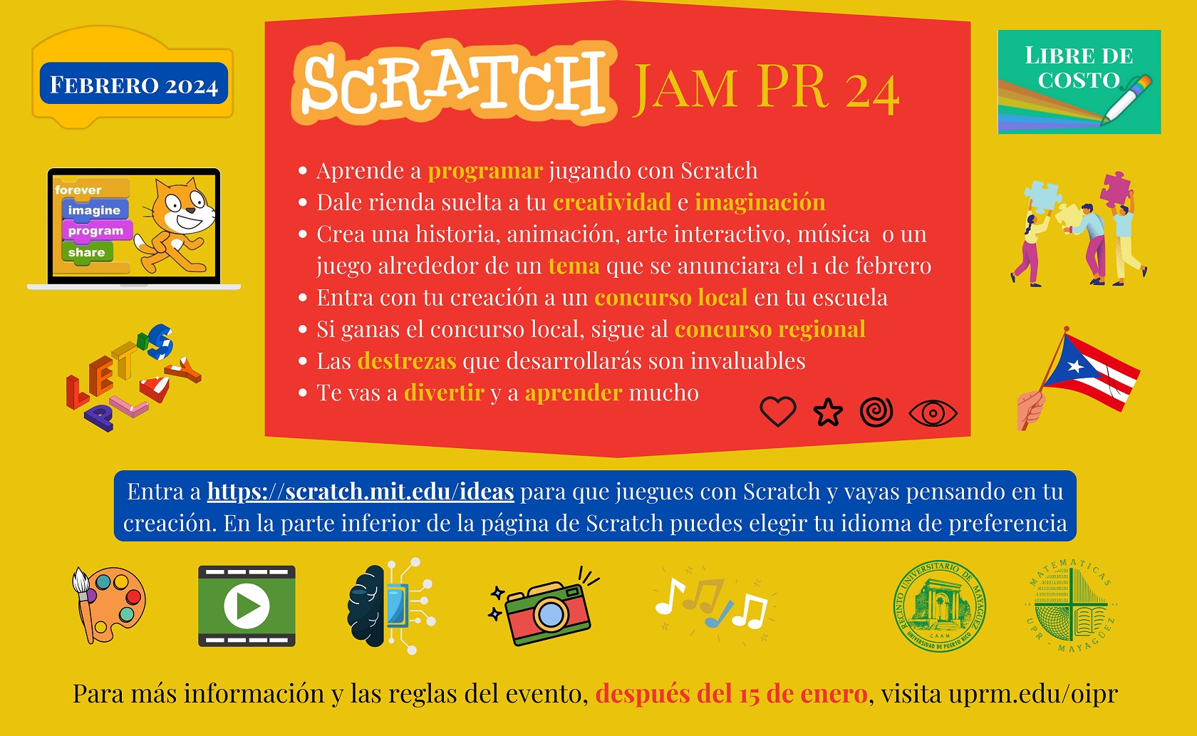 Anuncio Scratch Jam PR