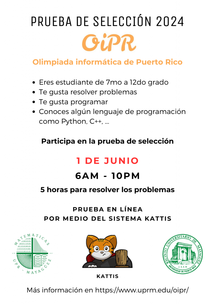 Afiche selección OiPR