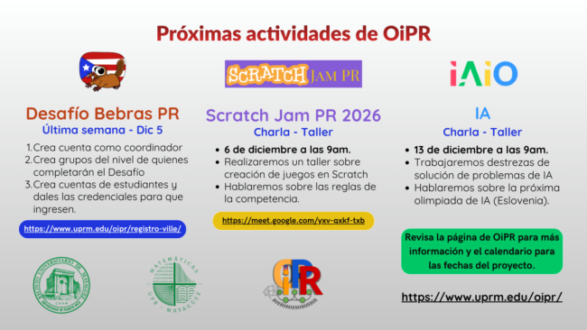 Anuncios OiPR diciembre 2025