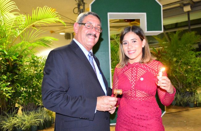 La nueva presidenta del CGE es Angelí Rivera Ortiz, de Ingeniería Química. Foto Carlos Díaz/Prensa RUM CGE