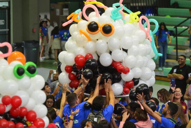 El evento integra conceptos científicos con métodos divertidos para entender la ciencia.  Foto Carlos Díaz/Prensa RUM Clubes CIM