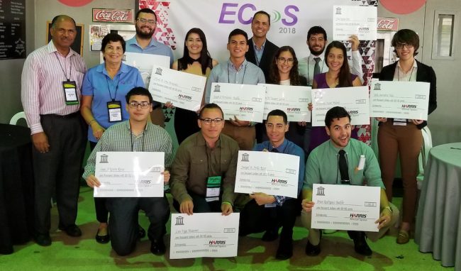 270 estudiantes universitarios y de aproximadamente 40 de escuela superior, participaron en la sexta edición de ECoS. Suministrada ECos