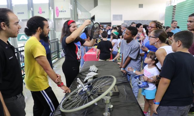 El Festival tuvo como objetivo inspirar a futuras generaciones a que ser pioneros en la exploración espacial. (Suministrada)