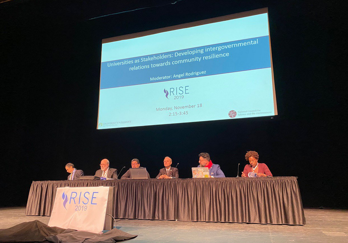 La UPR participó en conferencia sobre cambio climático RISE. Suministrada RISE