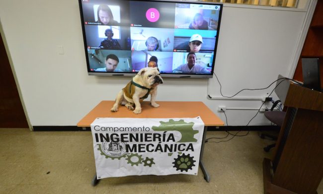 El Departamento de Ingeniería Mecánica ofreció, por primera vez, la versión virtual de su campamento de verano. (Foto por Carlos Díaz/Prensa RUM)