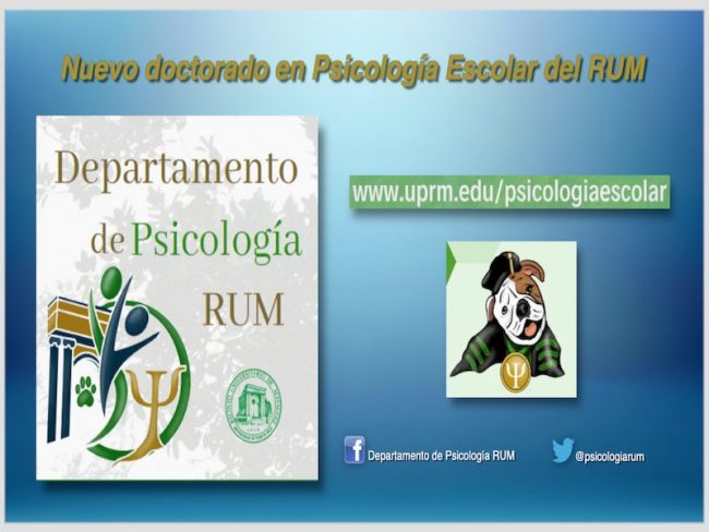 El Departamento de Psicología del Recinto Universitario de Mayagüez (RUM), de la Universidad de Puerto Rico (UPR), ya cuenta con su primera clase doctoral compuesta por ocho estudiantes graduados. (Alexander Machado)