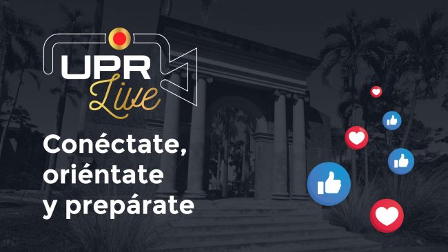 El Recinto Universitario de Mayagüez, presentó su oferta académica el lunes, 16 de noviembre a las 7:00 p.m. en el evento UPR Live en el Facebook Oficial del RUM. UPR Live