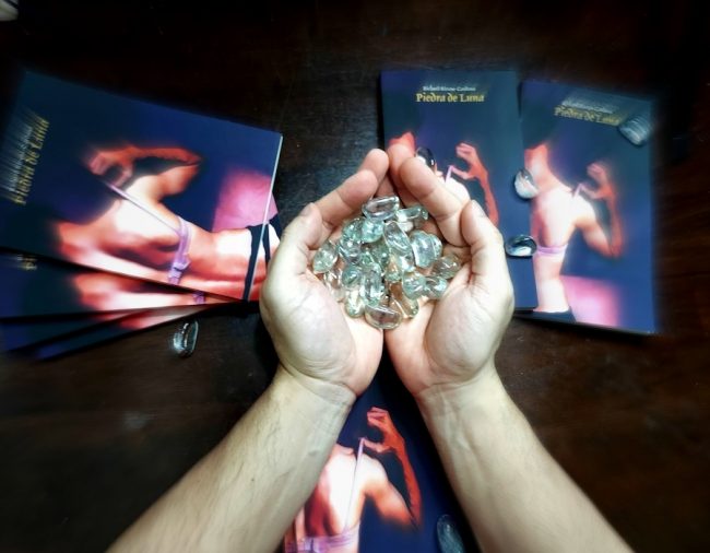 La doctora Ángela M. Valentín, profesora del Departamento de Estudios Hispánicos del RUM, presentó la novela Piedra de Luna, escrita por Richard Rivera Cardona. Suministrada