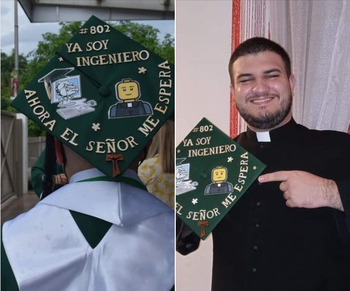 El ingeniero Irving Aneudi Lazú Rosado recibió el diploma que le confirió el grado de bachillerato en Ingeniería de Computadoras con una segunda concentración en Matemáticas Aplicadas en la centésima octava colación de grados del Recinto Universitario de Mayagüez (RUM) de la Universidad de Puerto Rico (UPR), el pasado verano. En lugar de unirse a la fuerza laboral de cualquier empresa tecnológica o de computación, decidió encaminar su futuro hacia el sacerdocio.