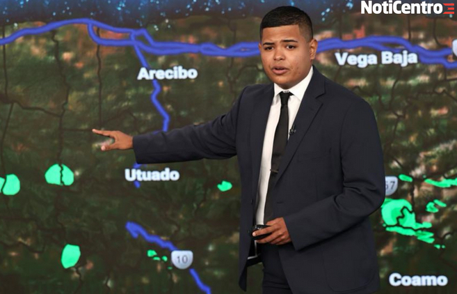 Carlos Omar Rivera Ortiz, del Departamento de Geología y de la Secuencia Curricular en Ciencias Atmosféricas y Meteorología del Recinto Universitario de Mayagüez (RUM), se convirtió en el primer estudiante en completar el internado del Laboratorio de Comunicación de Meteorología de Wapa Televisión, donde tuvo la oportunidad de trabajar con las meteorólogas Ada Monzón y Suheily López Belén.