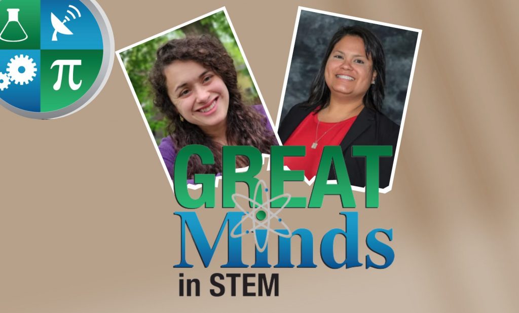 La doctora Nayomi Z. Plaza Rodríguez y la ingeniera Alexandra Cintrón, ambas egresadas del Recinto Universitario de Mayagüez (RUM), recibieron premios que resaltan sus brillantes carreras como parte de la clase de 2022 de Great Minds in STEM (GMiS) de la Hispanic Engineer National Achievements Awards Conference (HENAAC).