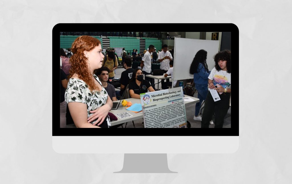 El Coliseo Rafael A. Mangual del Recinto Universitario de Mayagüez (RUM), fue sede la primera Feria de Investigaciones presencial, desde que hace dos años comenzó esta iniciativa estudiantil, cuyo fin es resaltar la importancia de la investigación en el contexto universitario.