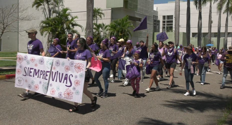 Bajo el lema Pintemos nuestras calles de violeta, el Proyecto de Apoyo a Mujeres Siempre Vivas, del Recinto Universitario de Mayagüez (RUM) celebró su tradicional marcha en respaldo a las personas víctimas de violencia de género.
