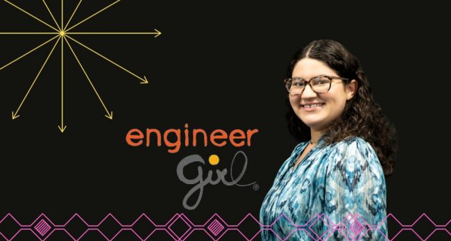 Black Aesthetic Take A Deep Breathe Instagram Post Imagen de Andrea Belvis, junto al logo de Engineer Girl.