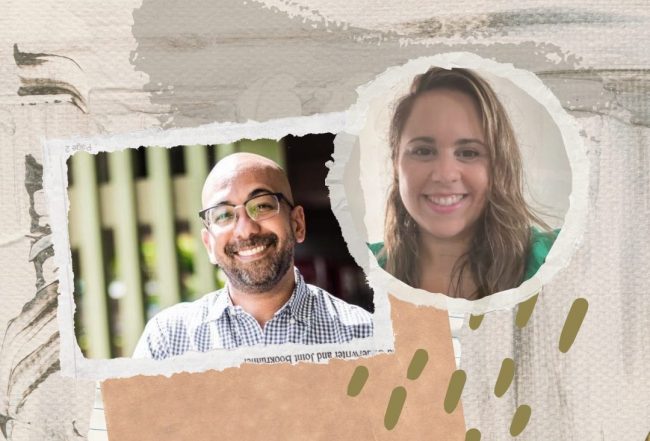 Green Tan Vintage Scrapbook Photo Collage Quote Phone Wallpaper