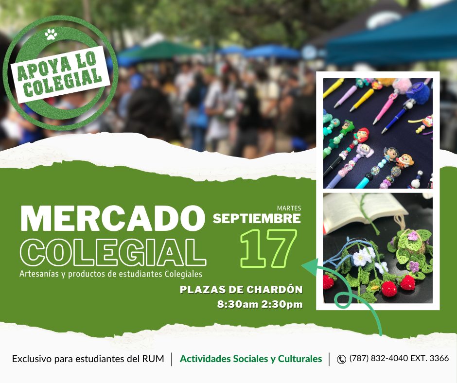 Mercado Colegial del 17 de septiembre de 2024