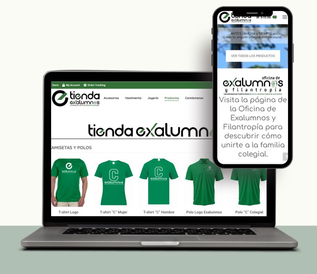 Tienda Exalumnos RUM