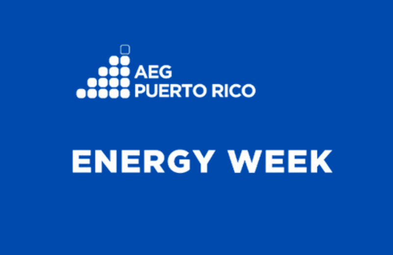 Logo de la entidad AEG para la Puerto Rico Energy Week